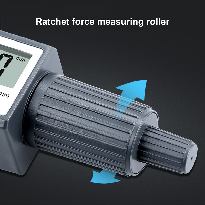 Digital Micrometer 0.00005in/0.001mm Resolution Professional Thickness Measuring Tools 0‑25mm