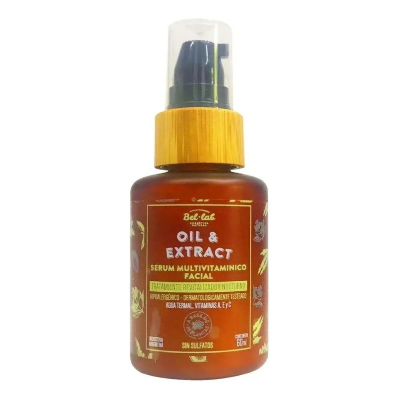 Bel Lab Serum Facial Multivitamínico Vitaminas A C E Hidratante