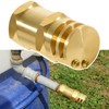 Boomless Spray Nozzle 1/2" FPT #10 Orifices (90° & 180°