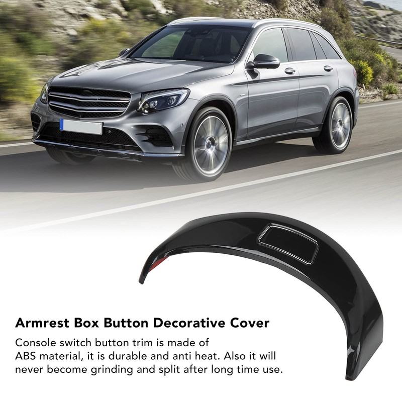 Center Console Armrest Button, Armrest Storage Box Switch Cover Replacement