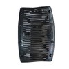 FXBLING Hair Comb Stretch Double Comb Beaded Hair Clip Elastic