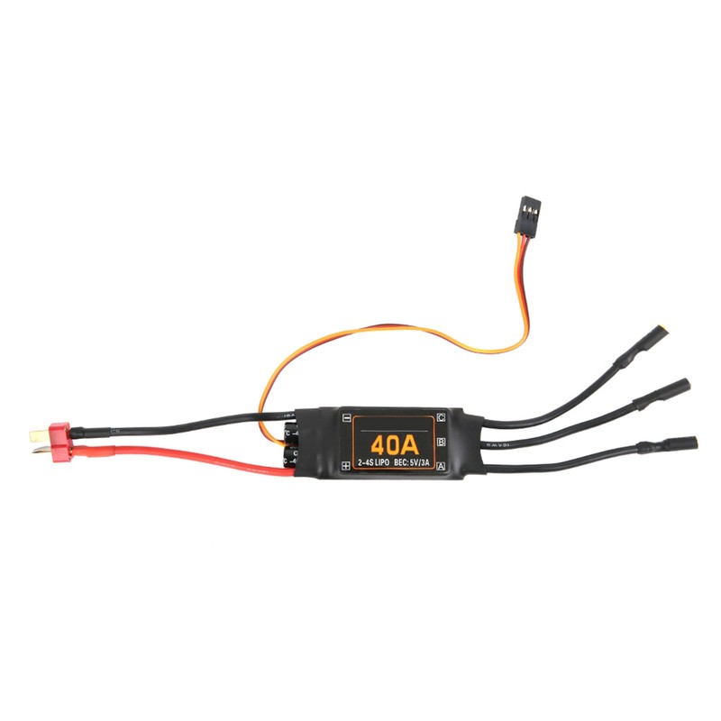 40A Speed Controller Brushless ESC RC Drone Helicopter FPV Parts