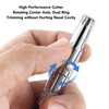 Manual Nose Hair Trimmer Precise Trimming Stainless Steel 360 Degree