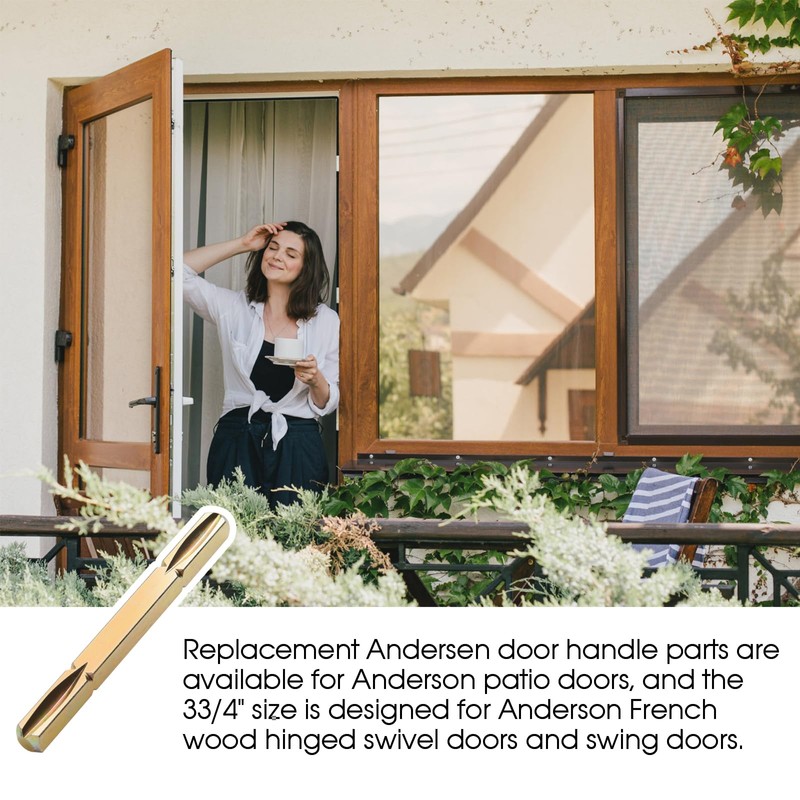 Andersen Door Handle Spindle 2579830 - Storm & Frenchwood Hinged