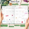 Clever Fox Planner PRO Schedule – Undated Weekly & Monthly