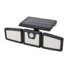 Outdoor Motion Sensor Light Solar Powered 3 Adjustable Heads IP65