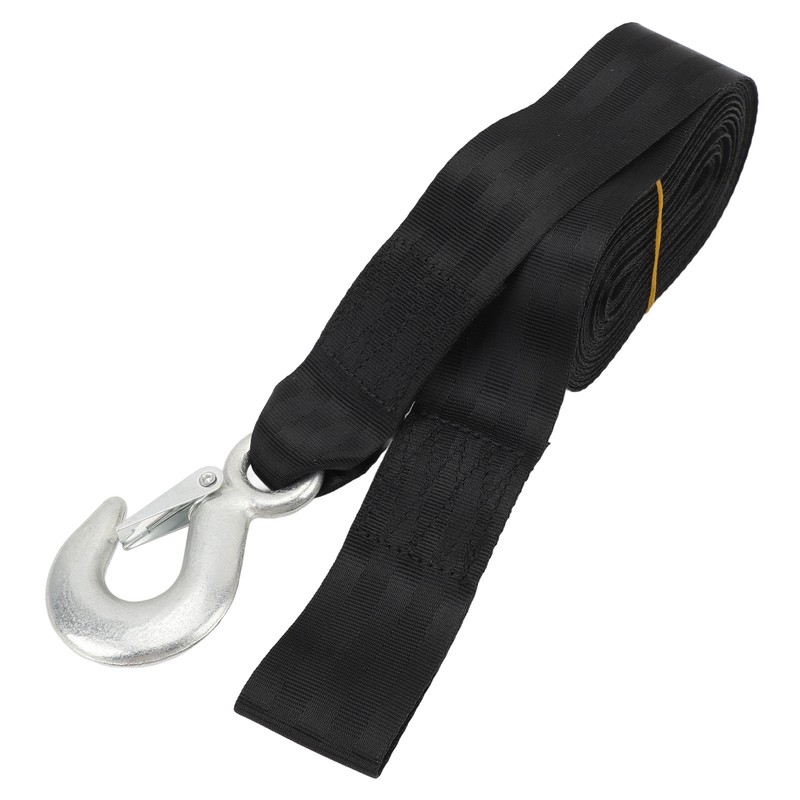 Heavy Duty Winch Strap with Hook 3500lb Load Boat Trailer