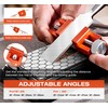 AUXTUR Sharpening Stone with Honing Guide Tool Set for Woodworking,Flattening