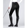 GemRebel Women's Full Seat Riding Tights Thickened Horse Riding Pants