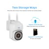 KERUI 2Pack Wireless 5MP WiFi Security Camera System Smart Outdoor
