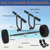 GanFindX Heavy Duty Kayak Cart | Adjustable Foldable Trolley with