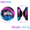 JOLESHARE Professional Yoyo X4 - Unresponsive for Pros & Responsive
