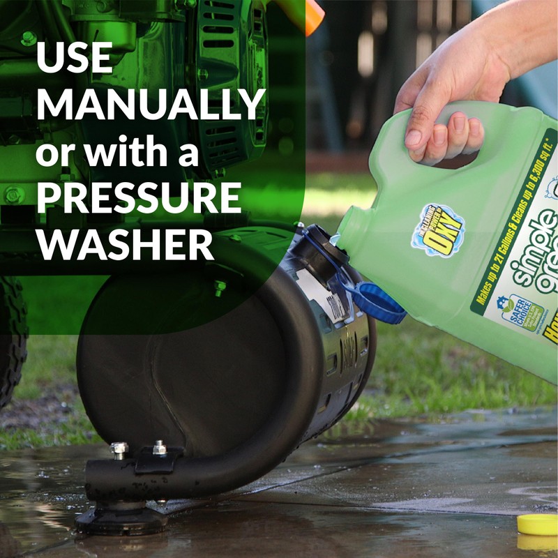 Oxy Solve House and Siding Pressure Washer Cleaner - Removes