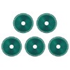 5PCS Multifunctional Cutting Saw Blade OD100mm ID20mm Green Angle Grinder