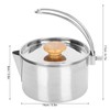 Stainless Steel Kettle Portable Folding Coffee Tea Pot for Outdoor