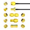 Goupchn - Cable coaxial SMA macho a hembra RG174 de