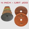 STADEA Premium Grade Wet 4" Diamond Polishing Pads Set +