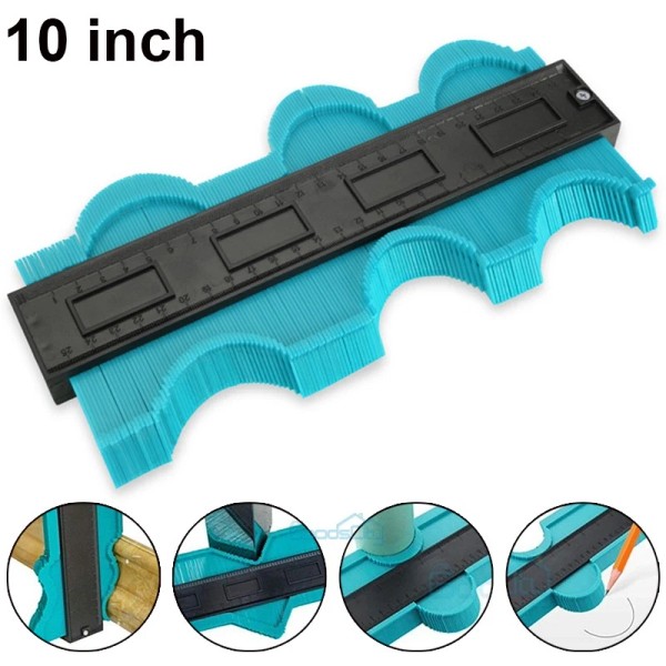 Unbranded 10 inch Shape Profile Contour Gauge Tool Duplicator Irregular