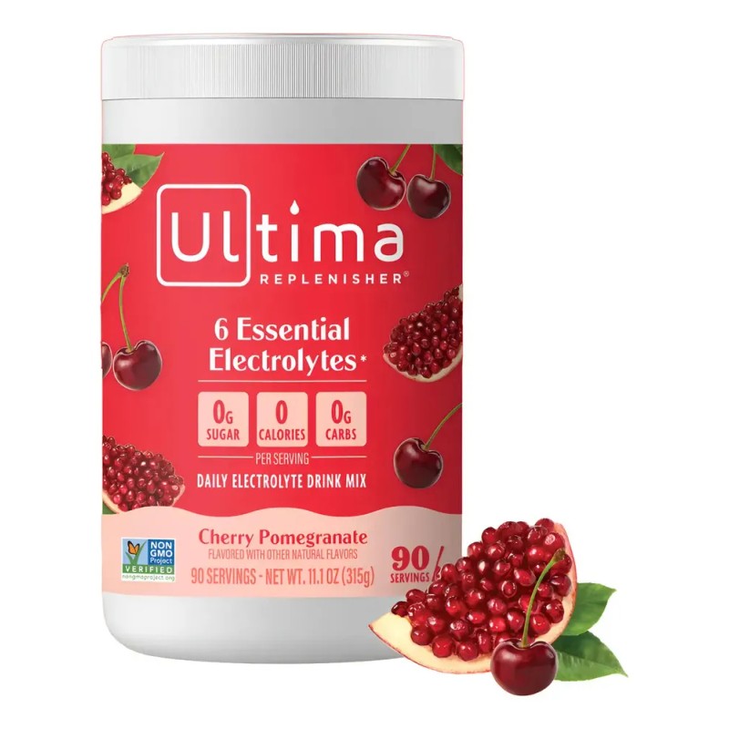 Ultima Replenisher, Mezcla De Electrolitos, Cereza Y Granada