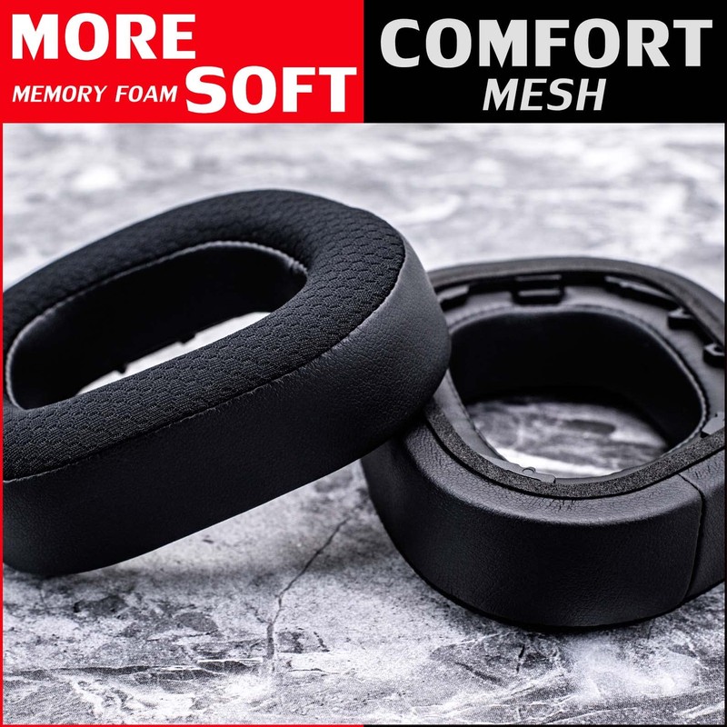 DIMOST HS80 Ear Pads Compatible with HS80 Headset I Thicker