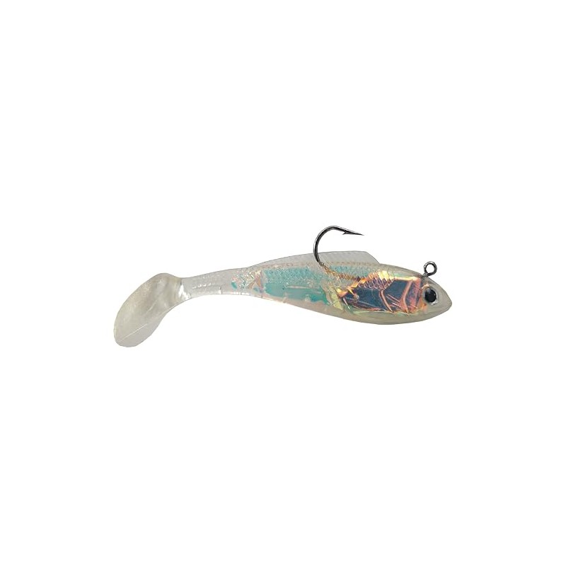 Luck E Strike Mirror Image Shad Paddle Tail Soft Plastic