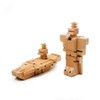 Bamloff WooBot - Wooden Robot Transforms into an Aircraft Carrier