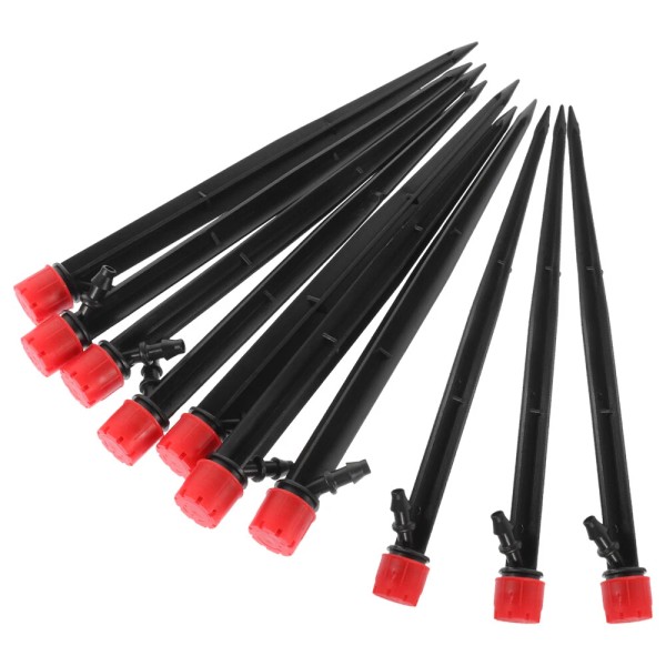 None 50pcs Irrigation Drippers Garden Irrigation Sprayer Drip Emitters Stakes