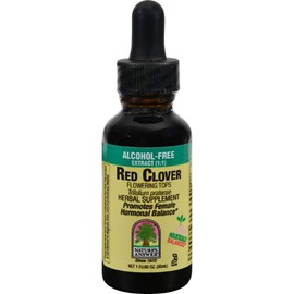 Pack of 1 x Nature's Answer Red Clover Tops Extract - Alcohol-Free - 1 oz