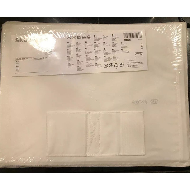 IKEA NEW IKEA SKUBB Organizer 6 Compartments Storage White 403.000.49