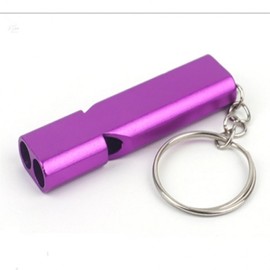 Whistle Keychain Whistle Keychain Black 7ea