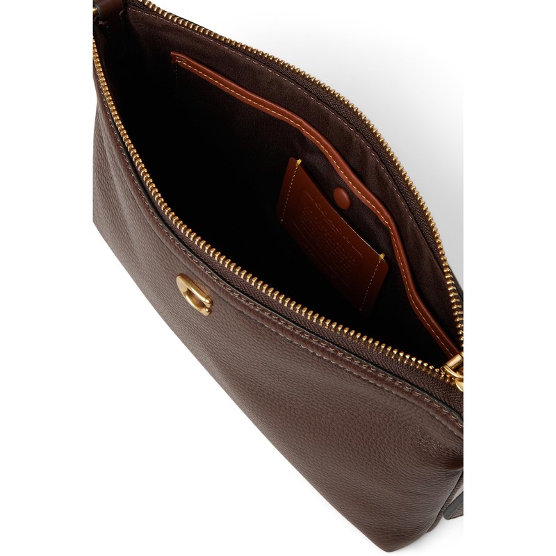 COACH Legacy Zip Top Crossbody Bag, Maple