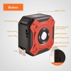 Digital Laser Tape Measure Aluminum Alloy Rechargeable 131FT Laser Measuring