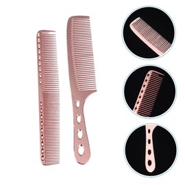 FOMIYES 2sets Barber Comb Hairdressing Tool Hair Salon Combs Gentle Smoothing Hair Styling 2pcs*2