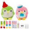 YSTJKD Crochet Set for Beginners Crochet Set 2 Pieces Penguin