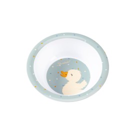 Children's Bowl Duck Edda Lou with Non-Slip Base for Boys and Girls, Ideal for Porridge, Fruit and Snack in Between