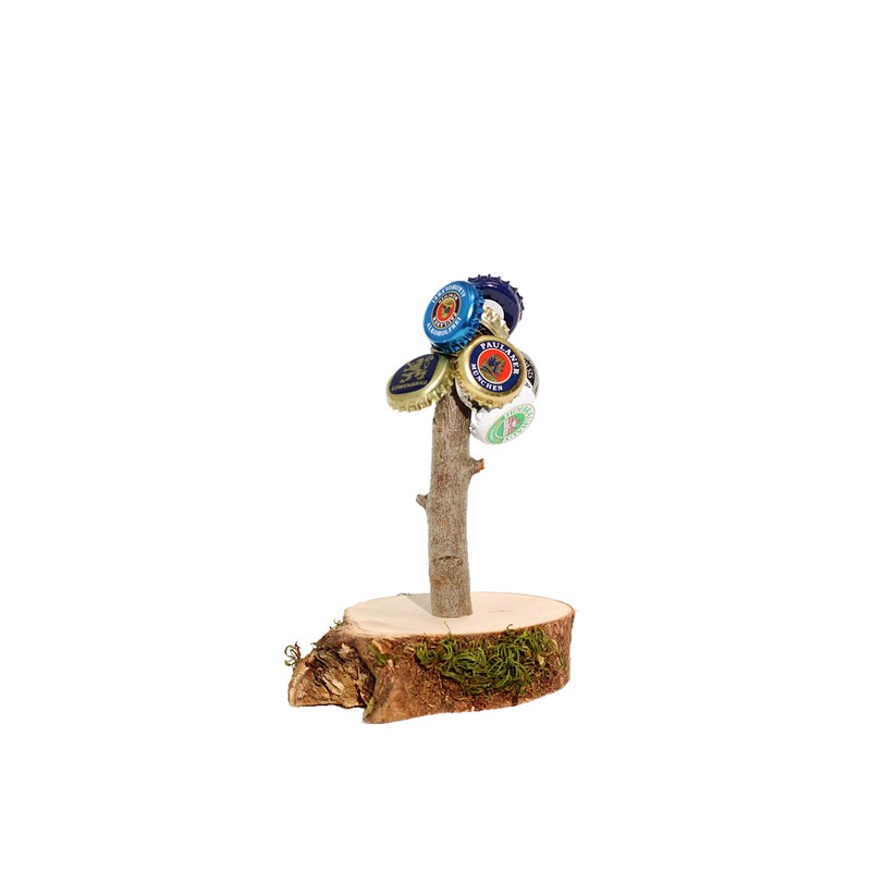 Deggelbam the lid tree, magnetic tree, bottle cap tree, drinking