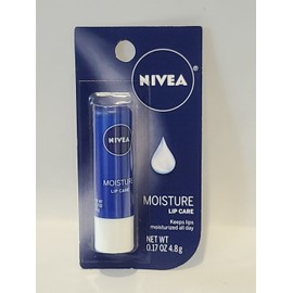 NIVEA 2 NIVEA MOISTURE LIP CARE 0.17 oz Shea Butter Provitamin B5 Discontinued Formula