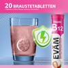 EVÄM B12 Brausetabletten Erdbeer I Geschmack Erdbeere I 3x 20