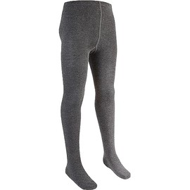 reshmena® 1 Girls Cotton Tights Kids Uniform School Tights Plain School Warm Thick Tights Children Winter School Warm Cotton Rich Tight Plain Super Soft Tights Everyday use Grey, 15-16 Yrs