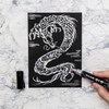 Pentel Brush Pen, Pentel Brush Silver Brush XGFH-Z
