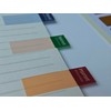Sticky Note Tabs Coloured Page Markers Repositionable Book Flags Tabs