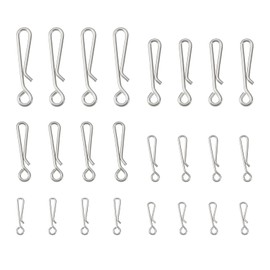 Be In Your Mind 120PCS Fishing Bait Rigs Clip #0-#5 11.6mm-28mm Wire Diameter 0.6mm-1.2mm for High Speed Trolling Jigging Offshore Fishing Freshwater Saltwater