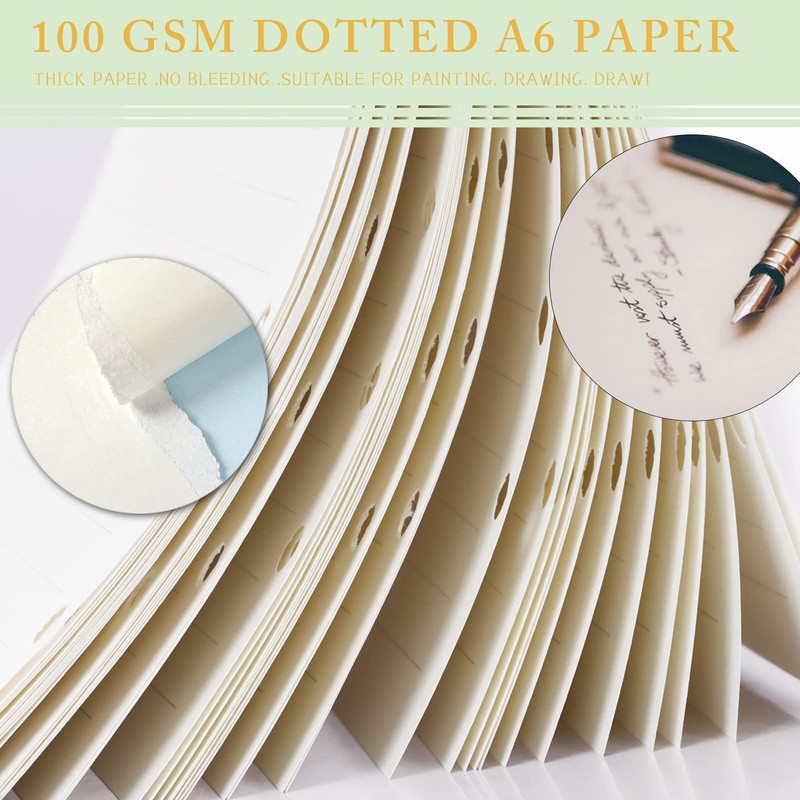 Skycase A6 Line Paper [3 Packs], Refill Paper [135 Sheets/270