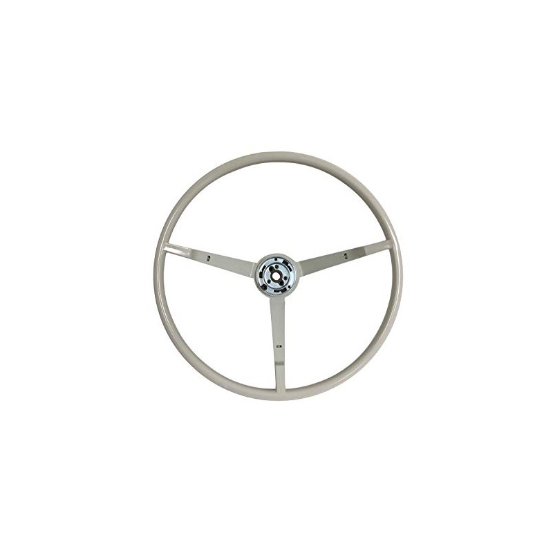 VSW Steering Wheel White OE Style Compatible with Mustang 1964.5