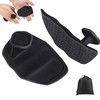 Aokeleilei Anti-Slip Gym Grips Fingerless Workout Gym Gloves, Ergonomic Workout