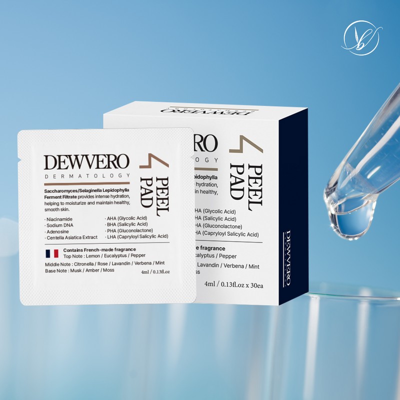 Duvero popil pad 1 box (30 sheets), dead skin pore