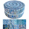 Jelly Roll Fabric 100% Cotton Quilting Fabric, 40 Pre-Cut Strips