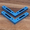 2Pcs/Set Aluminum Alloy Carpenter 90 Degree Right Angle Positioner Clamps