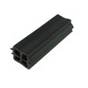 WRS 2 1/2" Rubber Sash Stop- Black
