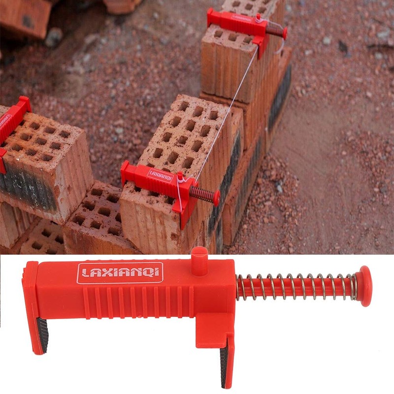 2PCS Brick Line Runner, 3.5-4.7 Inch Clamp Width Brick Clamps